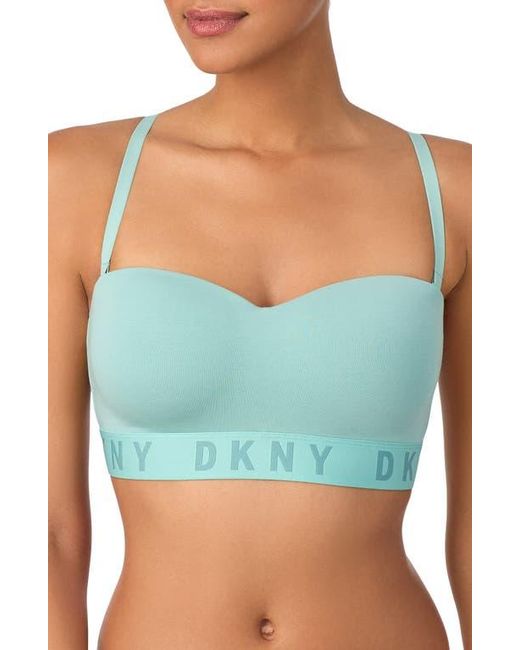 DKNY Blue Cozy Removable Strap Wireless Bra