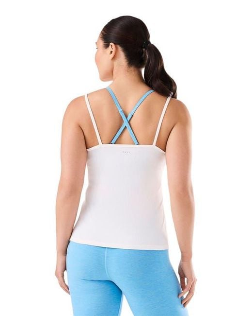 Tavi White Pace Rib Tank