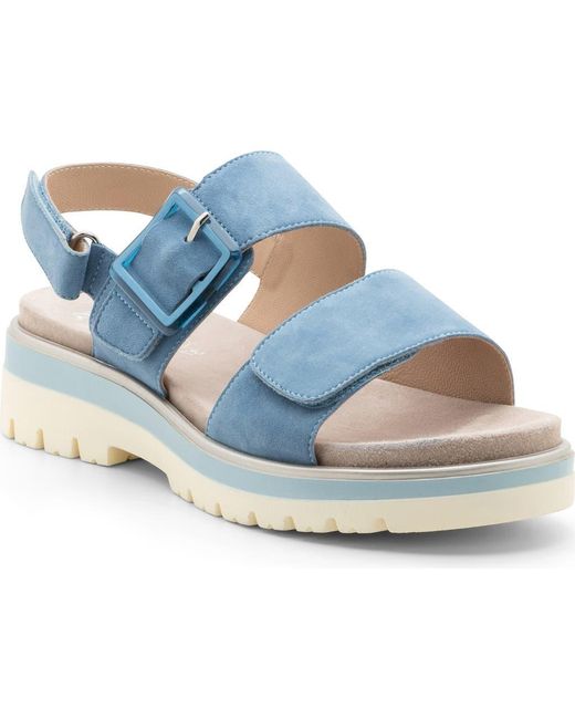 Ara Blue Marbella Slingback Platform Sandal