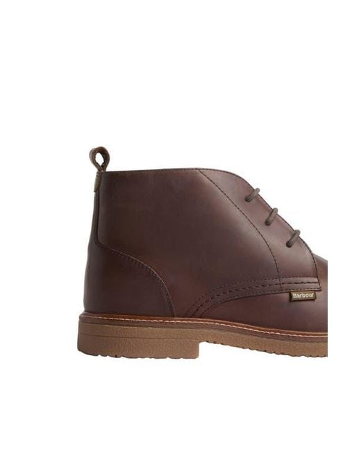 Barbour Brown Kirkstone Desert Boot for men