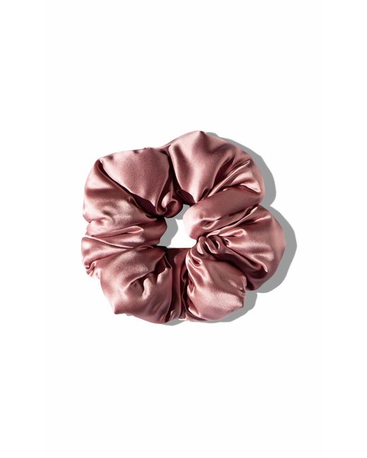 Drowsy Sleep CO Red Silk Padded Scrunchie