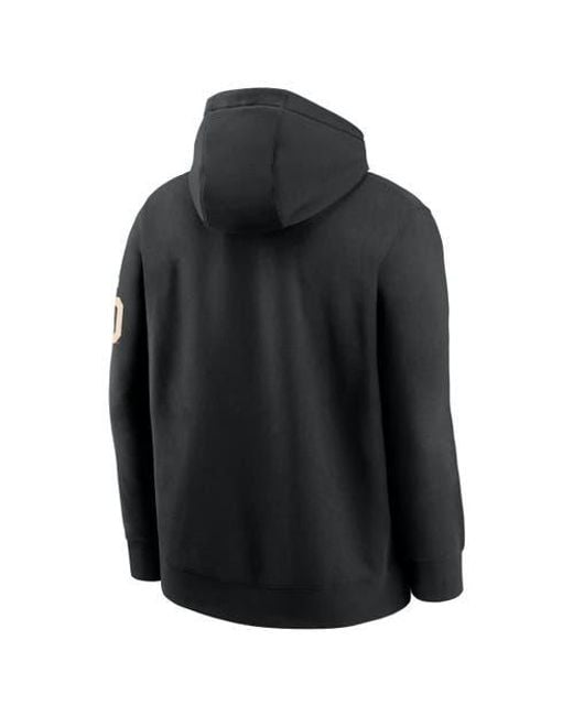 Nike Black Oregon Ducks Club Fleece Fashion Hoodie for men