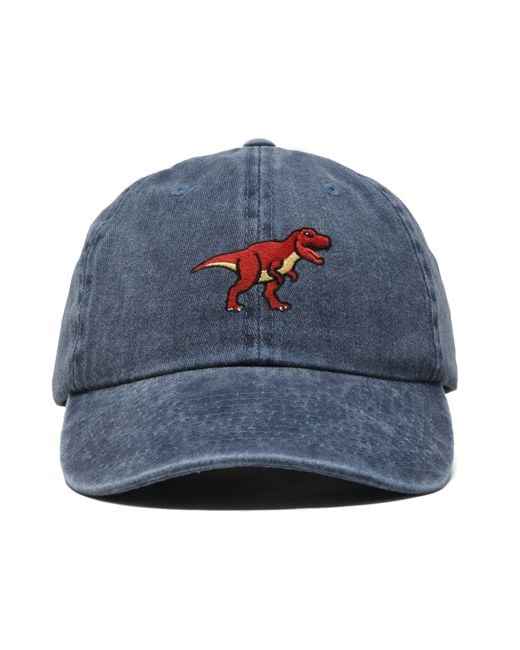 Alix Blue T Rex Dad Cap for men