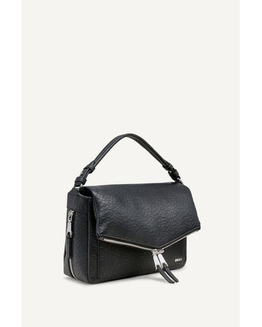 DKNY Black Taryn Messenger