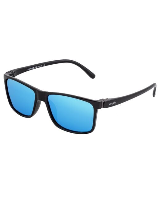Simplify Blue Ellis Polarized Sunglasses