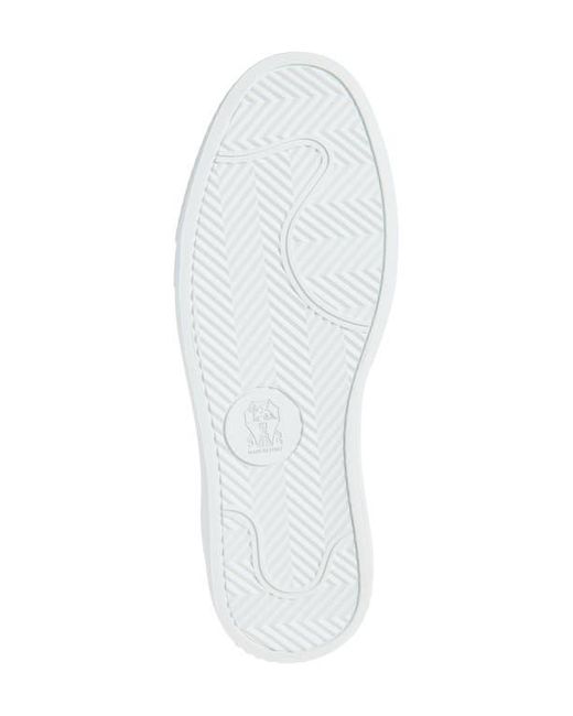 Brunello Cucinelli White Slip-On Sneaker