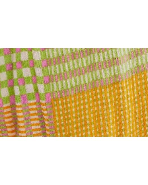 Free People Yellow Night After Night Pajama Pants