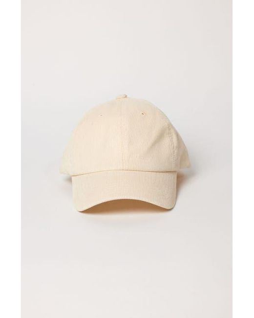 Hat Attack Natural Cord Cap