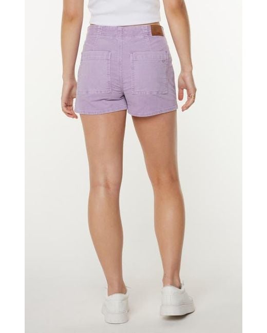Roxy Pink Throwback Corduroy Shorts