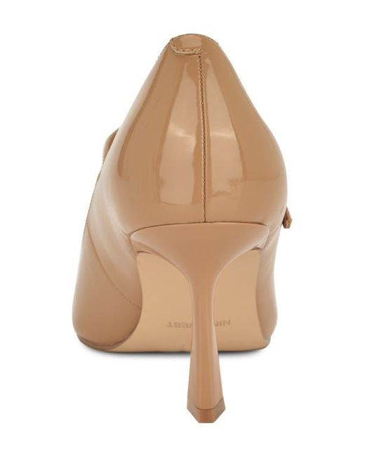 Nine West Brown Krest Mary Jane Pump
