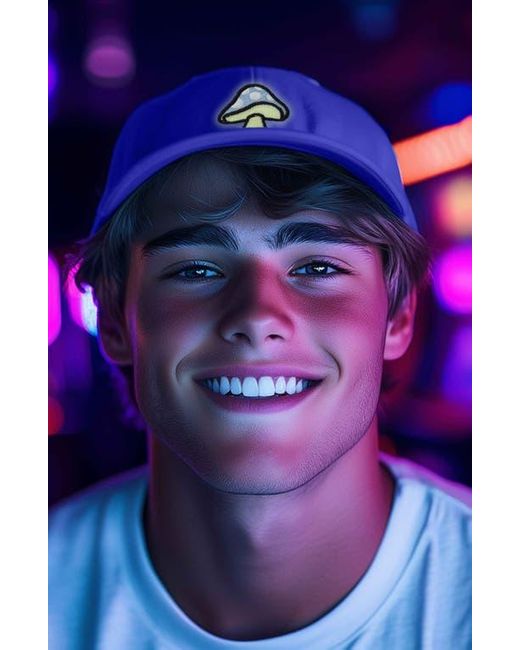 Alix Blue Mushroom Hat for men