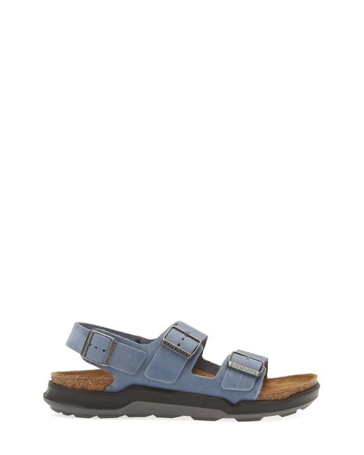 Birkenstock Blue Milano Slingback Sandal for men