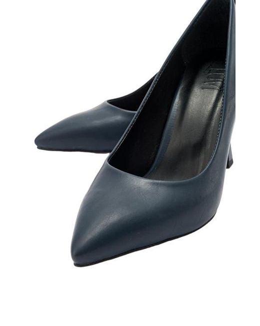 Prologue Shoes Blue Forest Pointed Toe Pump