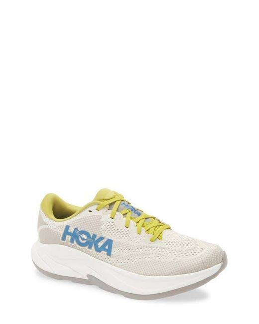 Hoka One One White Rincon 4 Running Shoe for men