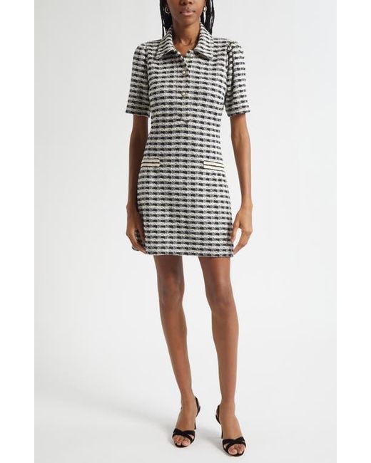 Ramy Brook Multicolor Marcella Metallic Bouclé Minidress