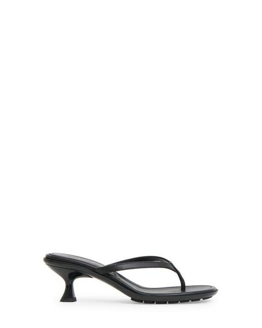 Mansur Gavriel White Mari Kitten Heel Sandal