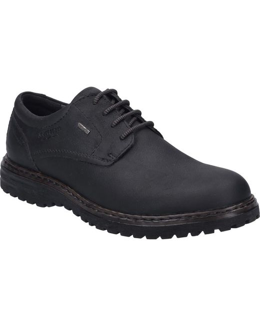 Josef Seibel Blue Erroll Waterproof Derby for men