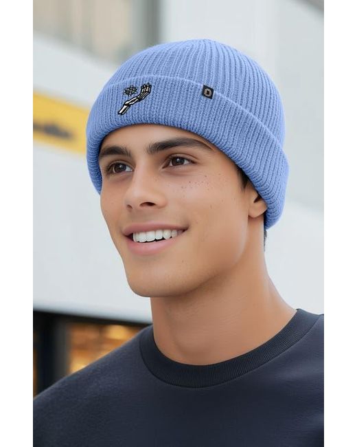 Alix Blue Chill Touch Beanie for men