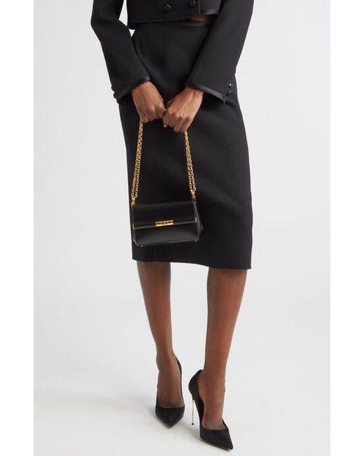 Dolce & Gabbana Black Marlene Chain Strap Shoulder Bag