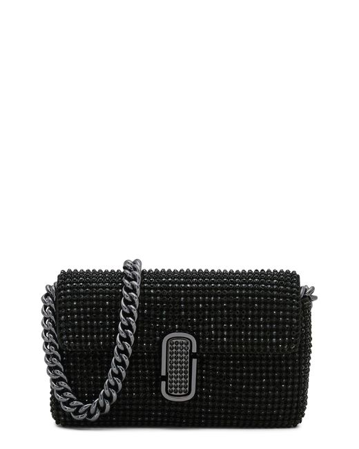 Marc Jacobs The Mini J Marc Shoulder Bag in Black | Lyst