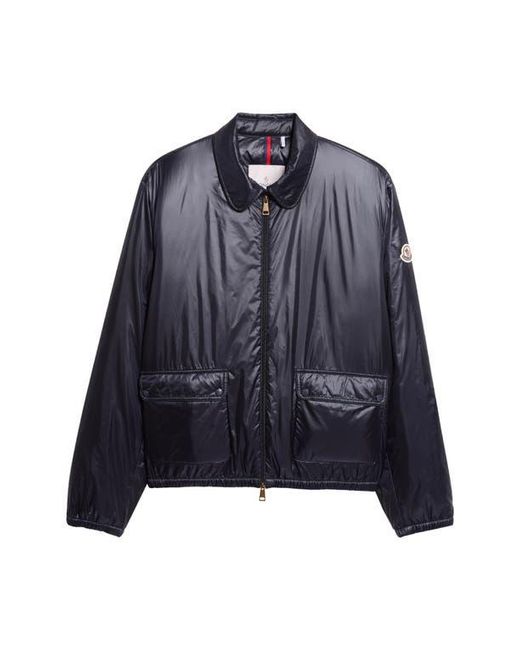 Moncler Blue Lanset Down Jacket