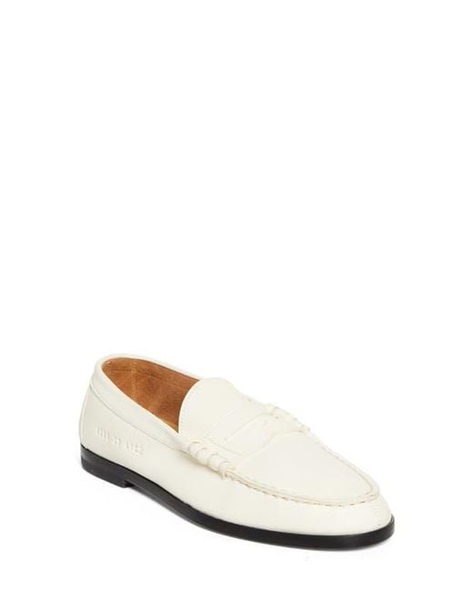 Common Projects White Soft Penny Loafer