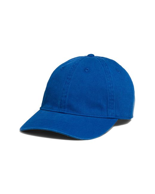 Madewell Blue Broken In Organic Cotton Twill Baseball Cap