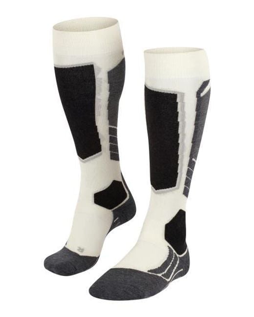 Falke Black Sk2 Intermediate Wool Ski Socks