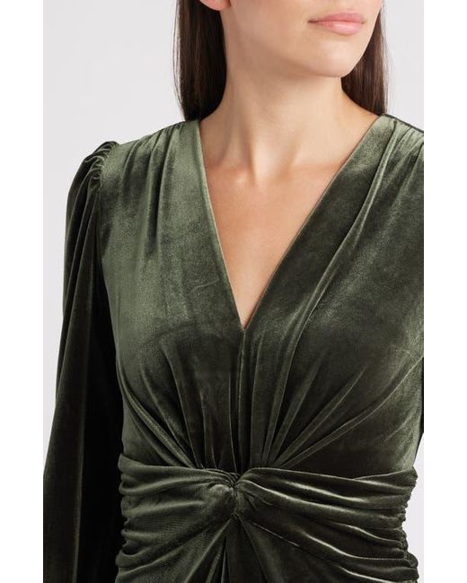 fit and flare dress with bow Irenic Bow Flare Mini Dress Black