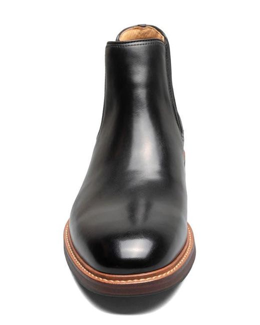 Florsheim Black Anthem Plain Toe Chelsea Boot for men