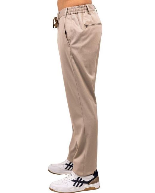 Maceoo Brown Ascension Drawstring Pants for men