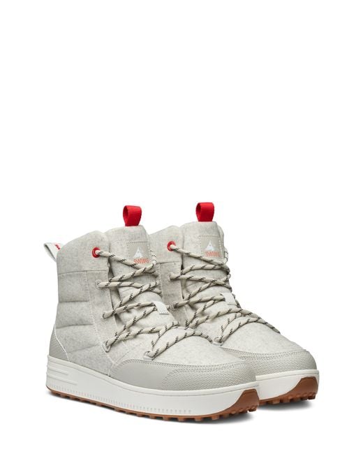 Swims White Snow Runner Boot for men