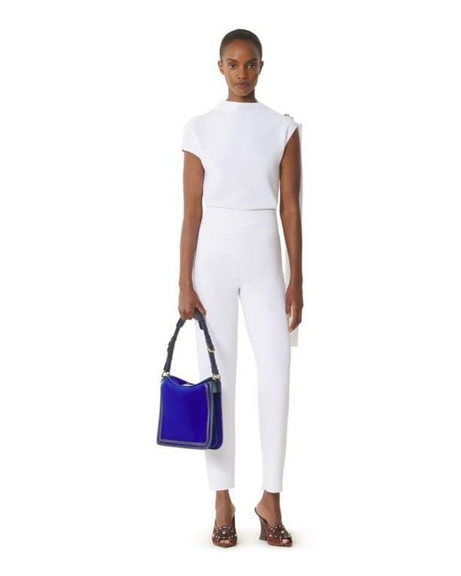 Lanvin Purple Viscose Top
