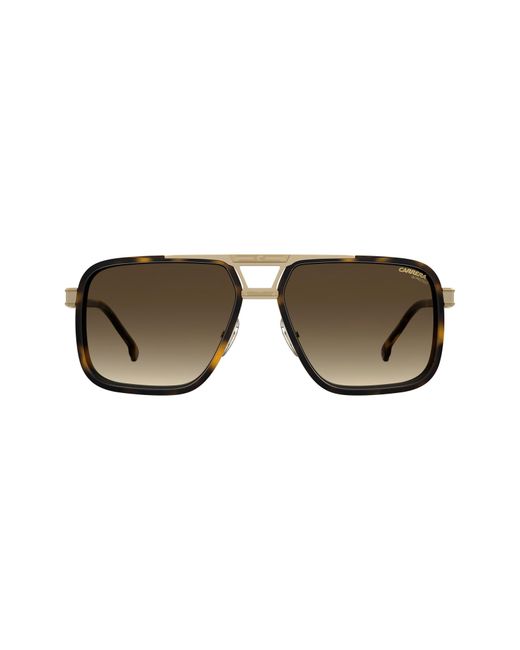 Carrera Multicolor 61Mm Gradient Rectangular Sunglasses for men