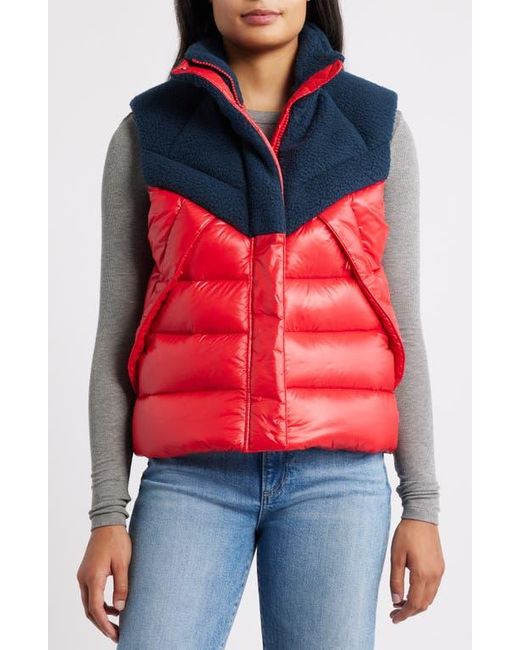 Helly Hansen Red Bliss Hybrid 600 Fill Power Down Vest