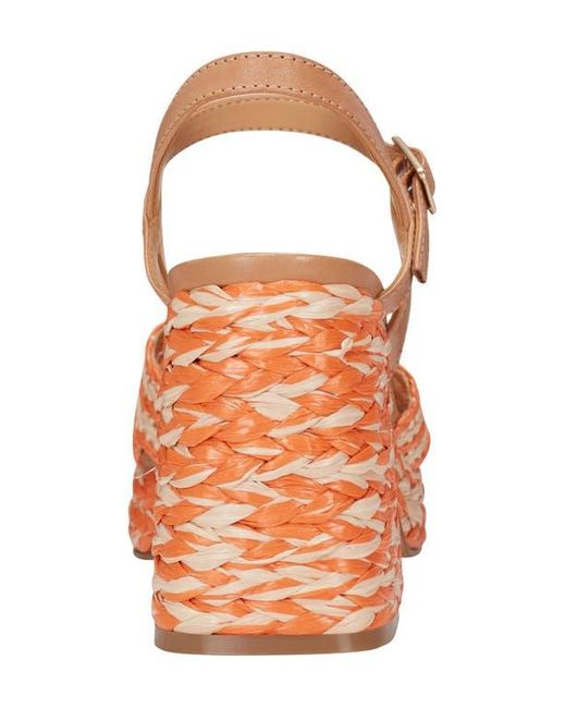 Marc Fisher Pink Juliey Ankle Strap Platform Sandal
