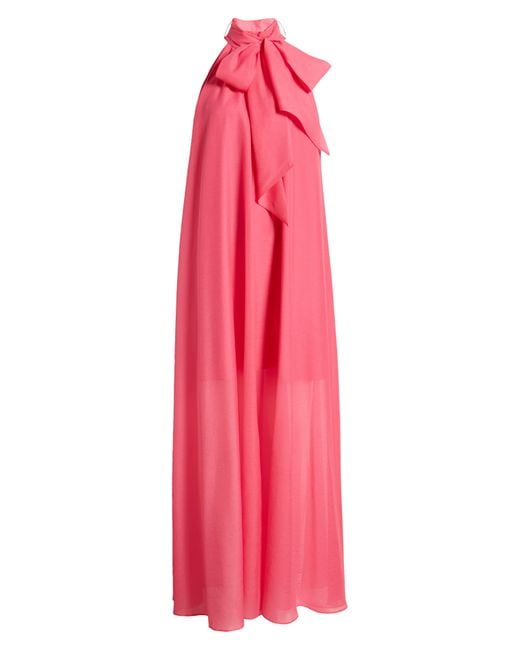 Ted Baker Pink Arikka Sleeveless Organza Maxi Dress