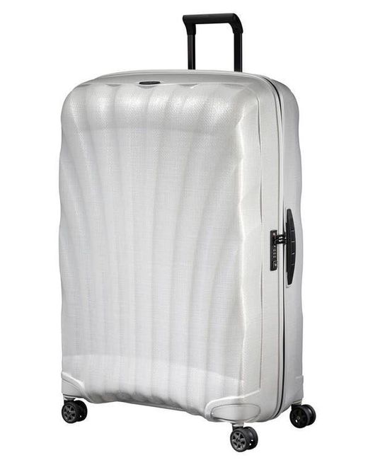 Samsonite Gray C-Lite Hardside 33-Inch Extra Large Checked Spinner Luggage