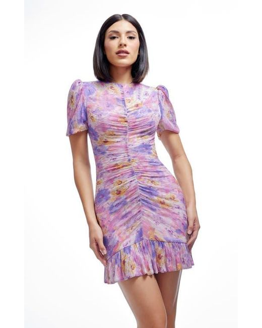 dress the population chandler dress Dress the Population Women's Chandler Sequined Ruffled Dress - Electric Blue
