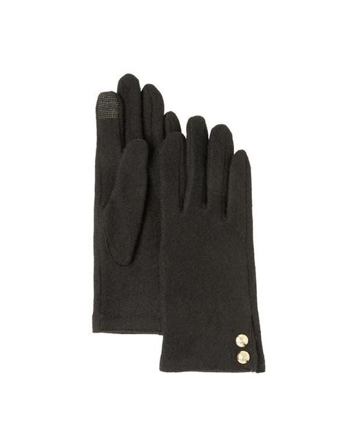 ZZDNU Lauren Ralplh Lauren Blue 2 Button Cashmere Blend Touch Glove