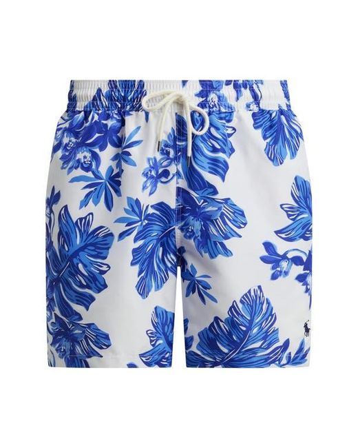 Polo Ralph Lauren Blue Traveler Classic Swim Trunks for men