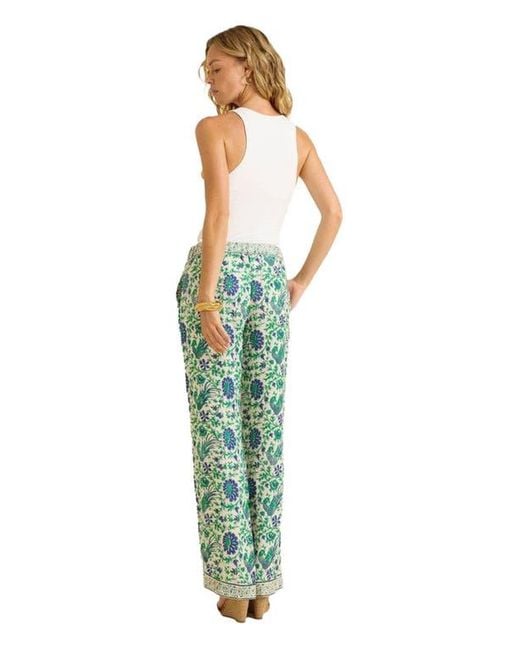 Calypso St. Barth Blue Bianca Pants