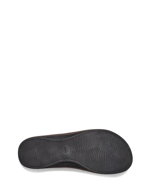 Sanuk Brown Cosmic Seas Water Friendly Flip Flop for men