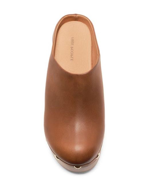 Free People Brown Calli Platform Clog