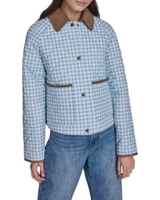 Levi's Blue Quilted Barn Jacket