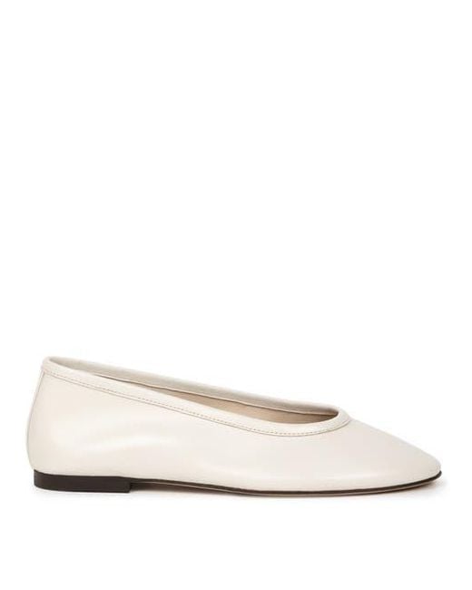 Bobbies Natural Ninon Ballet Flats
