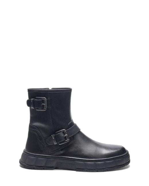 A. Veer Blue Ranger Biker Boot for men