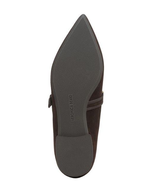 Veronica Beard Brown Selene Charms Pointed Toe Flat