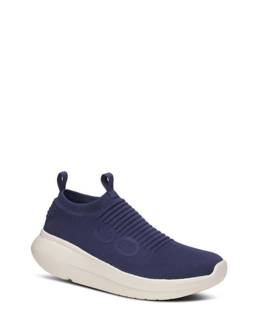 OOFOS Blue Oomy Zen Slip-On Sneaker for men