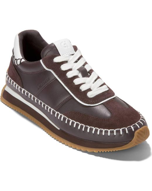 Cole Haan Women's Brown Grandpro Premier Sneaker
